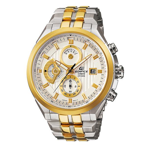 Đồng hồ nam dây kim loại CA$IO EDIFICE EF-556SG-7AV Đồng hồ nam mặt tròn đồng hồ nam 6 kim Đồng hồ nam chống nước