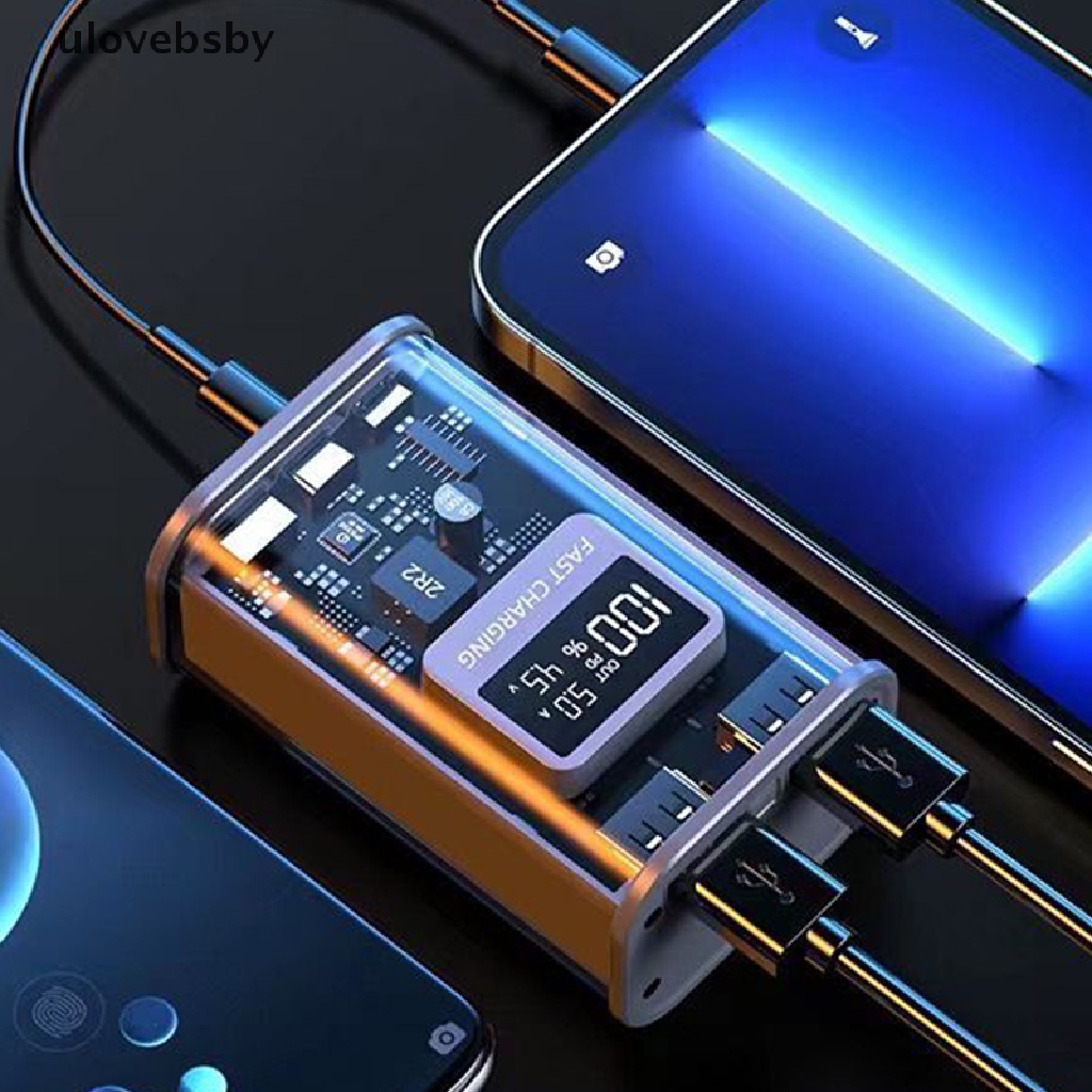 Bộ Sạc Dự Phòng ulovebsby 21700 10000mAh Chuyên Dụng