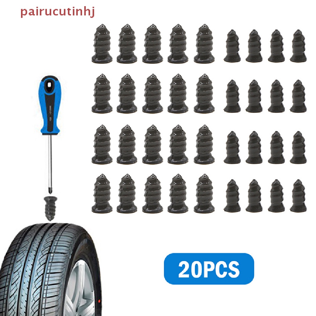 Bộ 20 Đinh Cao Su Không Sửa Chữa Lốp Xe Scooter / Xe Hơi / Xe Máy Thông Dụng