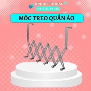 Móc treo quần áo sau cửa, móc treo đồ zic zac gắn tường bằng inox - Móc Treo đồ đa năng sau cửa, an toàn tiện lợi