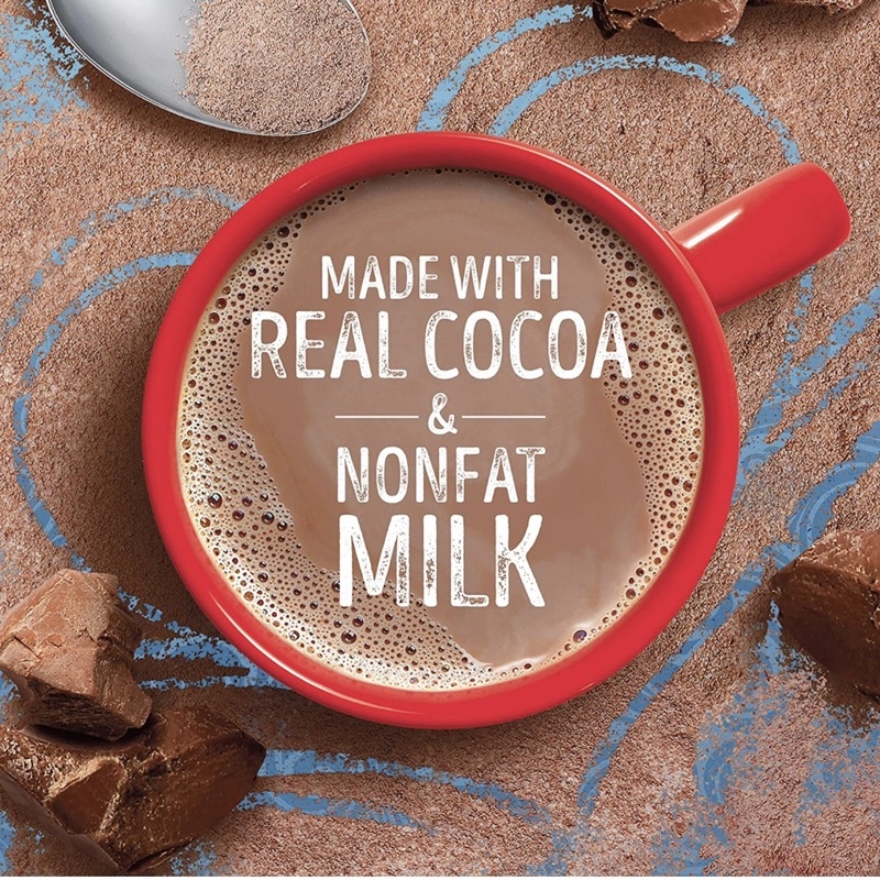 BỘT CACAO SWISS MISS COCOA MILK CHOCOLATE HỘP 8 GÓI