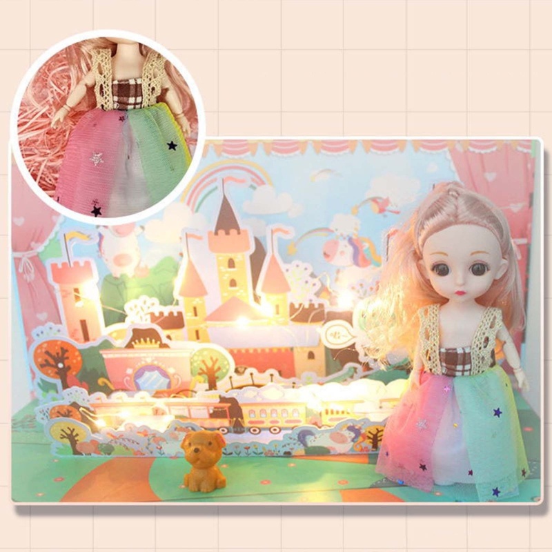 Bộ 4 Búp Bê Mini 5 inch Dành Cho Bé Gái