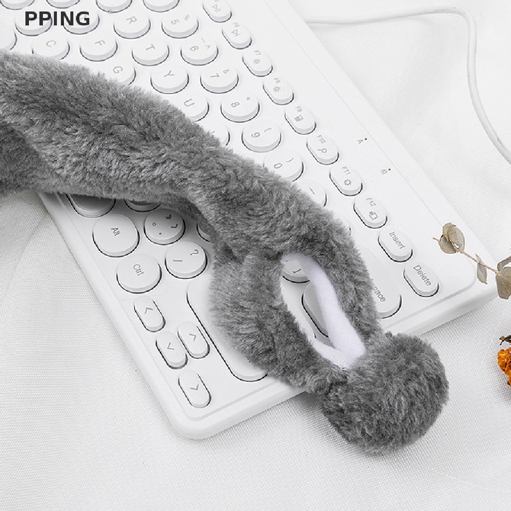 Mũ Trùm Đầu Chống Gió Giữ Ấm Tai Hình Sói Dễ Thương