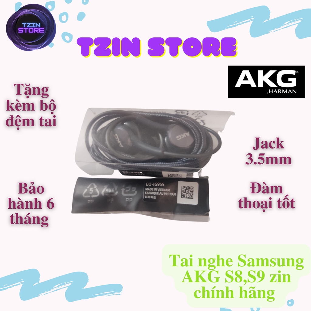 Tai nghe Samsung AKG S8/S9 chính hãng Zin 100%