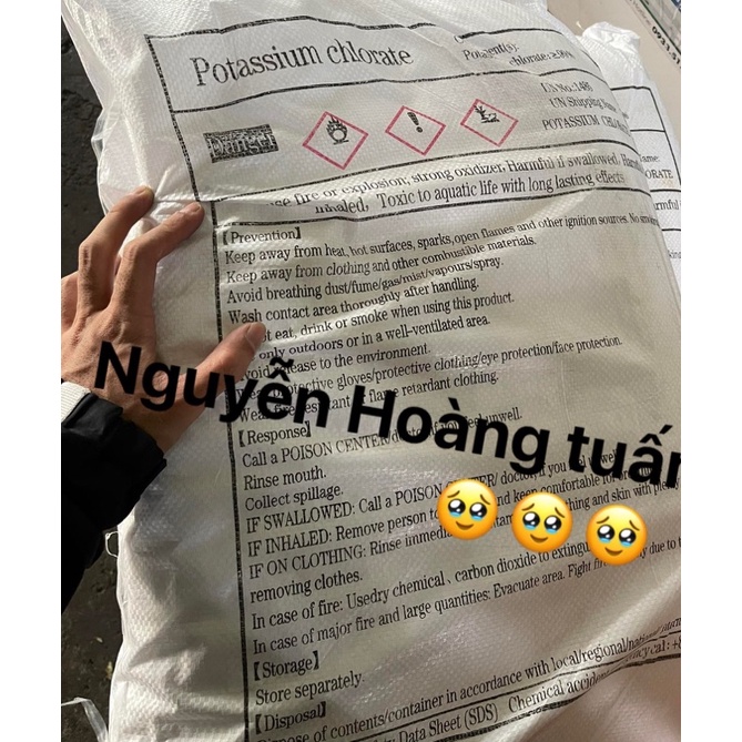 1000g (1kg) phân bón kali clo trắng điều hoà độ ph đất trồng