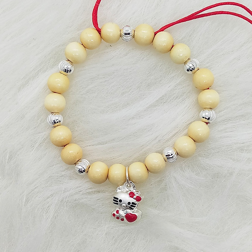 Vòng dâu tằm mèo bạc