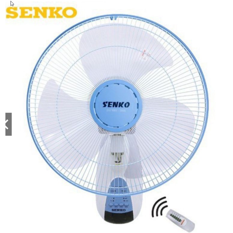 quạt treo tường Senko TR1628 có điều khiển (Có chuyển nhanh Grab và NowShip )