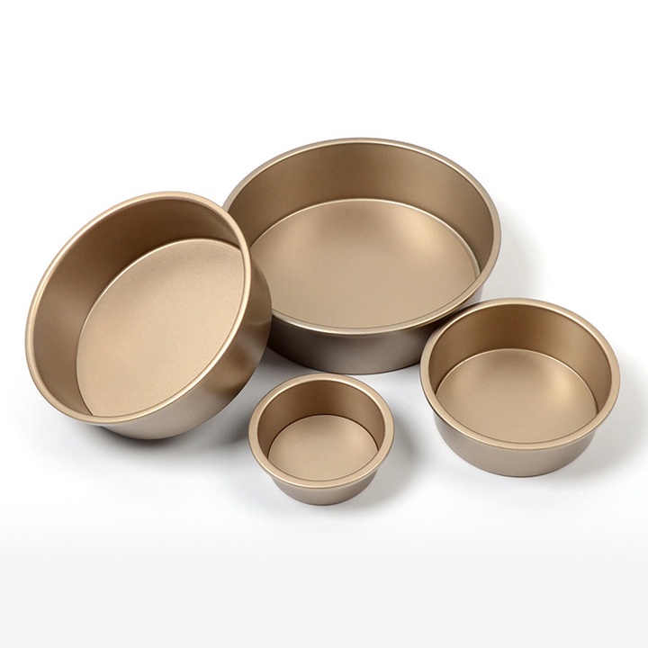 Khuôn Nhôm Tròn Đúc *Đế Rời* Làm Bánh Bông Lan 16.5cm-21.5cm