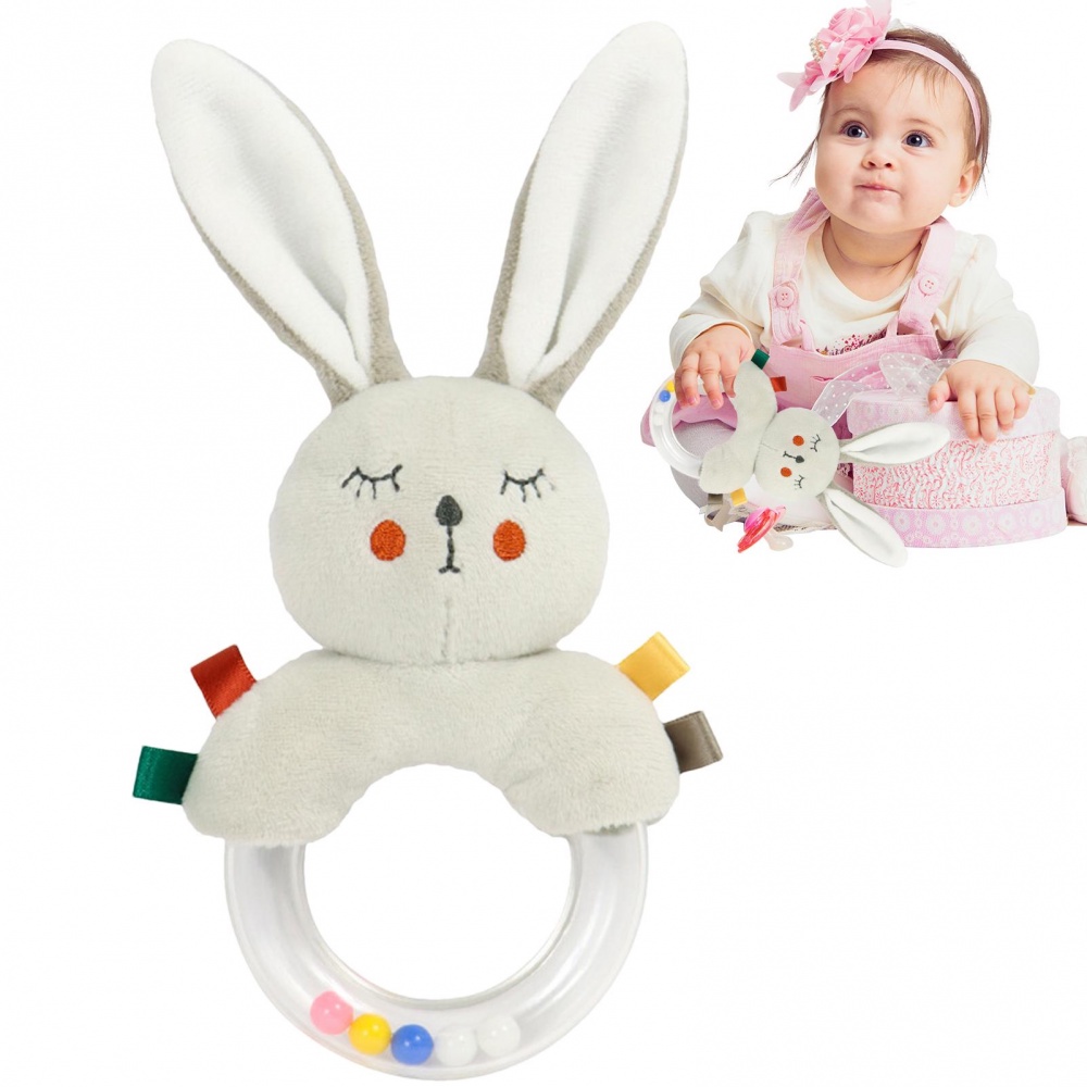 Đồ Chơi Thú Nhồi Bông Hoạt Hình Treo Xe Đẩy Em Bé Sơ Sinh 0-12 Tháng Tuổi