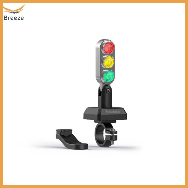 Đèn Cảnh Báo Giao Thông Mini Gắn Mũ Bảo Hiểm Tiện Dụng