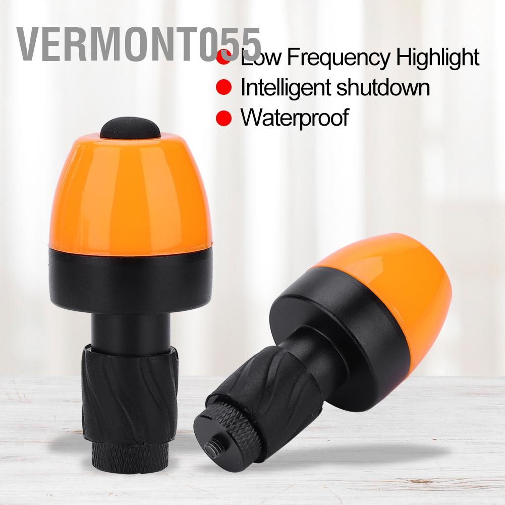 Có thể bán buôn 1 Xe Đạp Tay Cầm Thanh Cấp Đèn LED Cắm Nhan Cảnh Báo An Toàn Vermont055 Hàng giao ngay