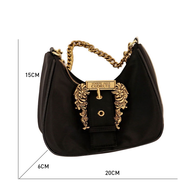 AlphaZ Túi Vải Nylon Đeo Vai / Kẹp Nách Kết Cấu Chuỗi Đa Dạng Phong Cách Retro Xu Hướng Niche