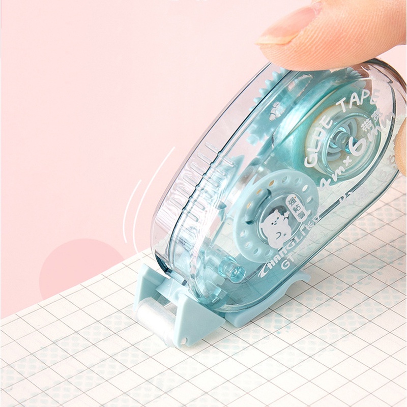 Cuộn Băng Keo Hai Mặt 4 / 6 / 8M Họa Tiết Nghệ Thuật Dùng Trang Trí Sổ Tay / Văn Phòng / Trường Học