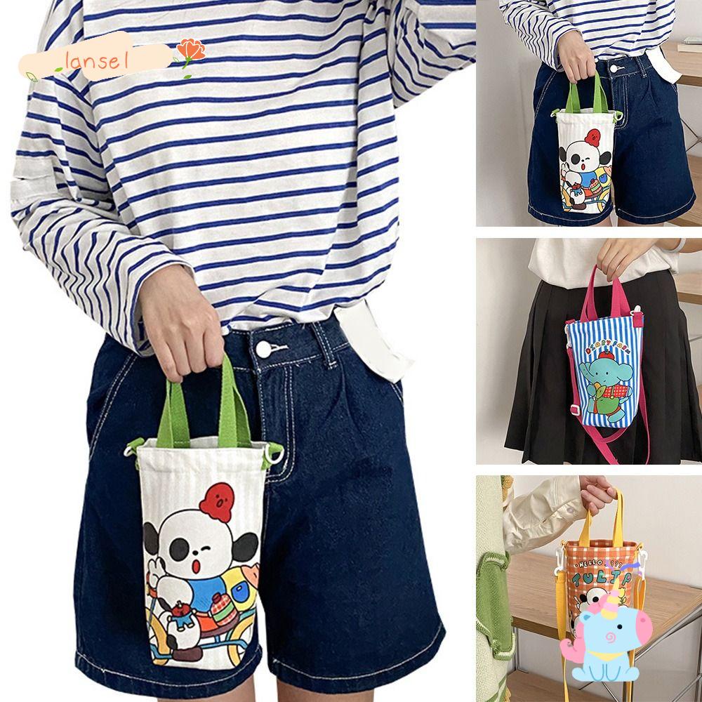 Túi Đựng Bình Nước Di Động Kèm Dây Đeo Tiện Dụng Ốp