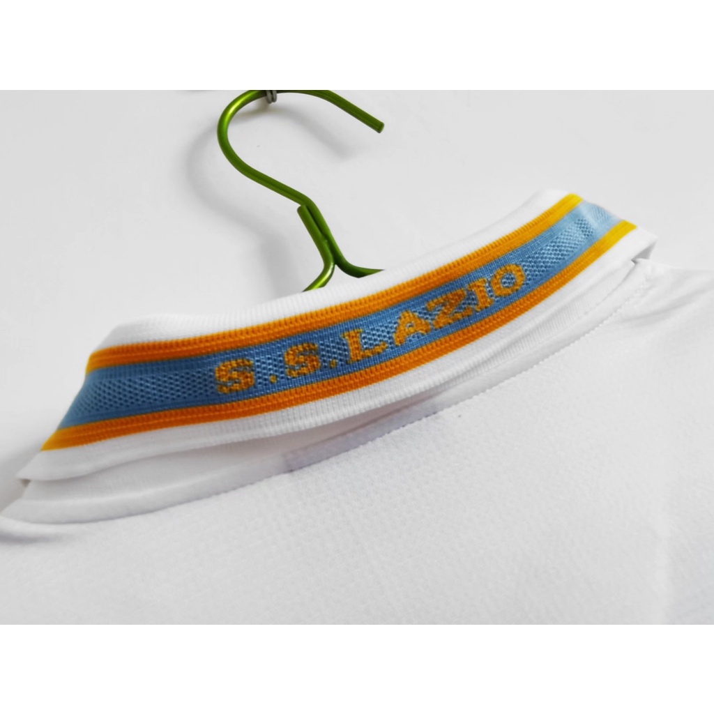 1998 / 00 Áo Thun Thể Thao Tay Ngắn Lazio Hai Vịnh Cổ Điển Size S-XXL AAA