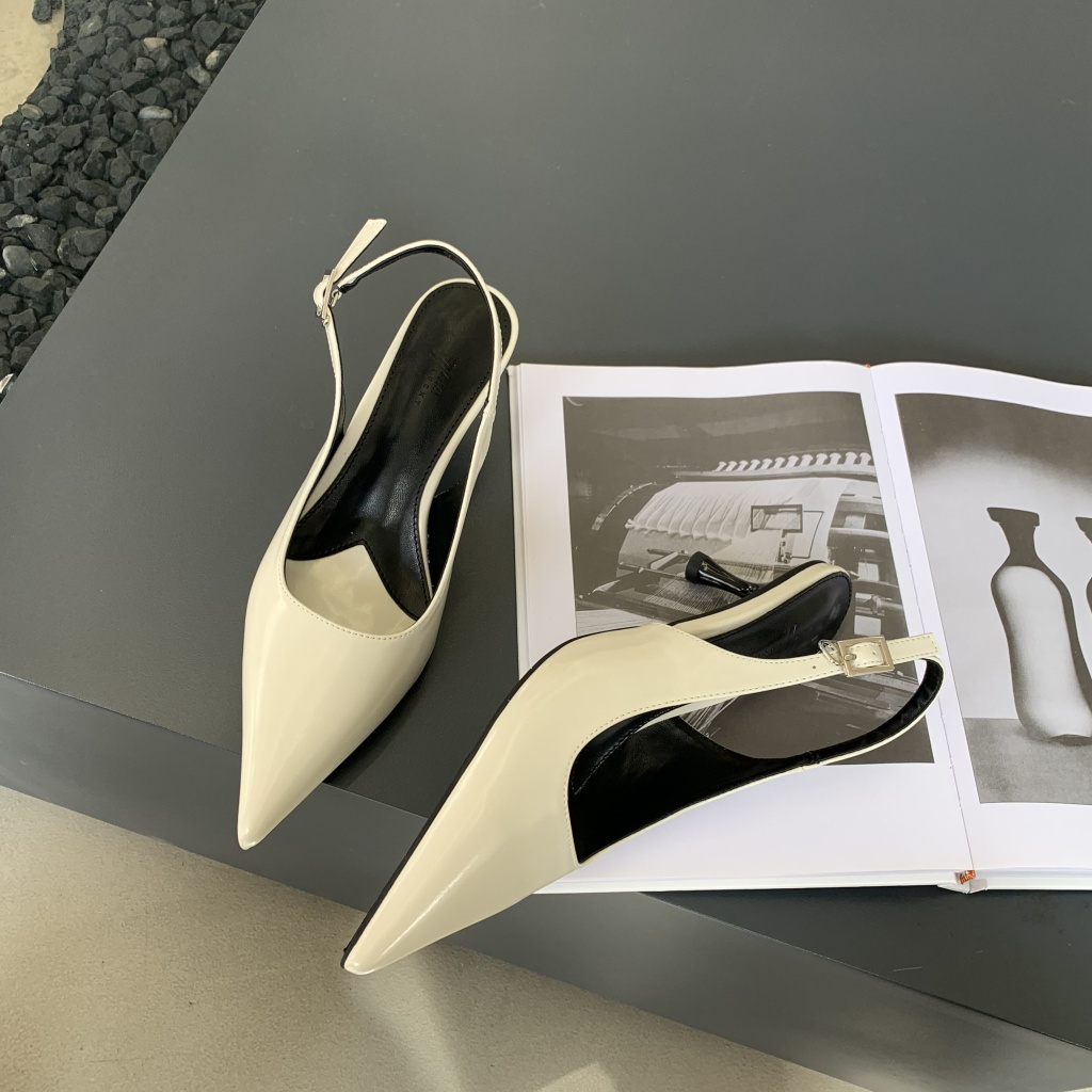 Sandal Cao Gót Mũi Nhọn Thiết Kế Mới Thời Trang Dành Cho Năm 2023