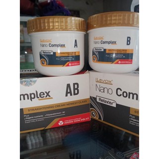 Duỗi tóc Lavox Nano Complex AB 150ml+150ml