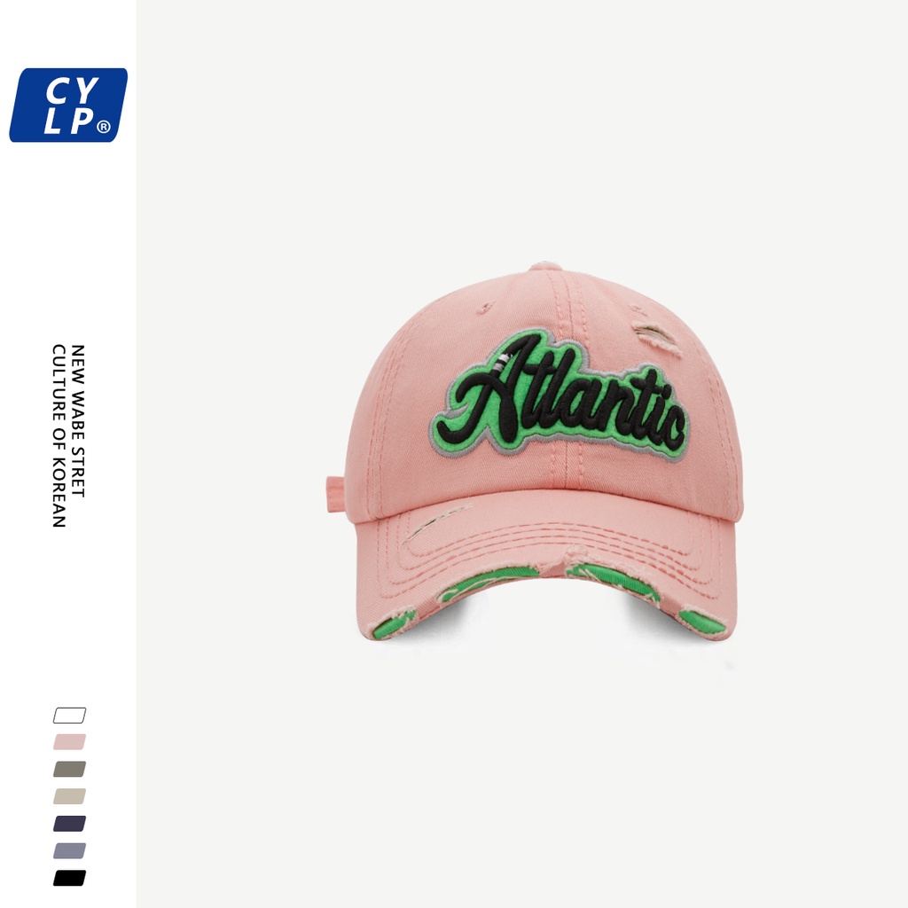 Mũ Lưỡi Trai Thêu Chữ Phong Cách Hiphop Thời Trang Âu Mỹ