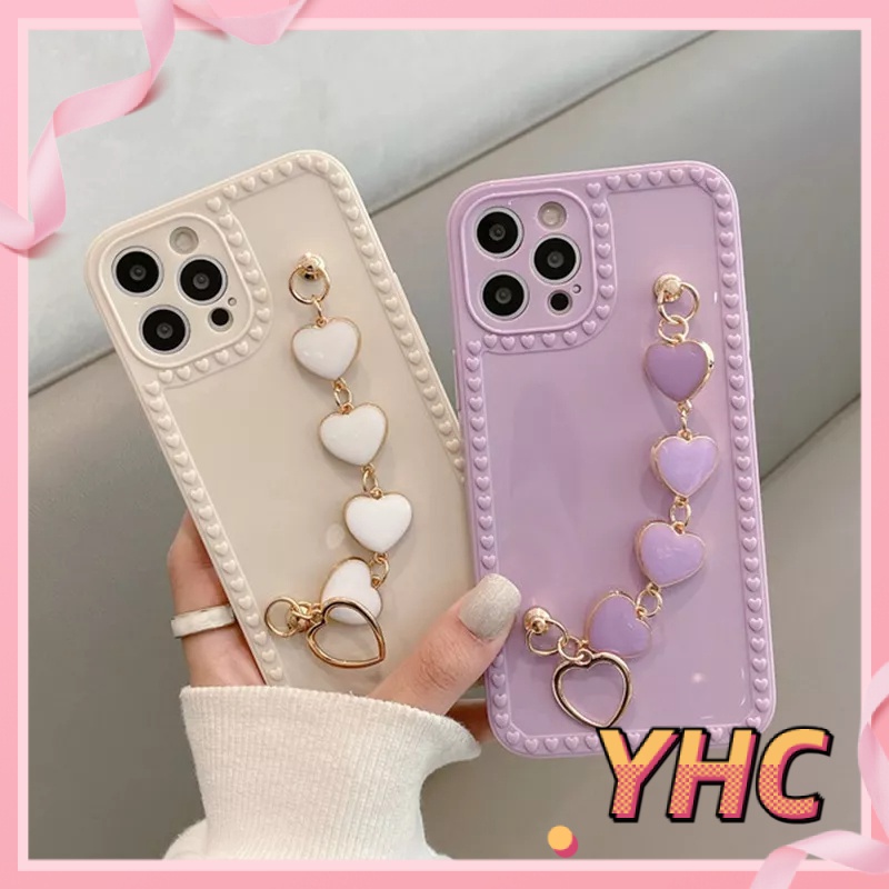 Ốp lưng phone Dây chuyền tình yêu tím mơ ước cao cấp iPhone 6 / 6S / 6splus / se / 7 / 7plus / 8 / 8plus / X / xs / xsmax / 11 / 12 / 13 / 14 / Plus / pro /pro max-020