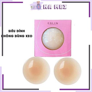 Miếng dán ngực eblin lingerie hàn quốc tự dính không dùng keo ôm sát ngực màu da thật