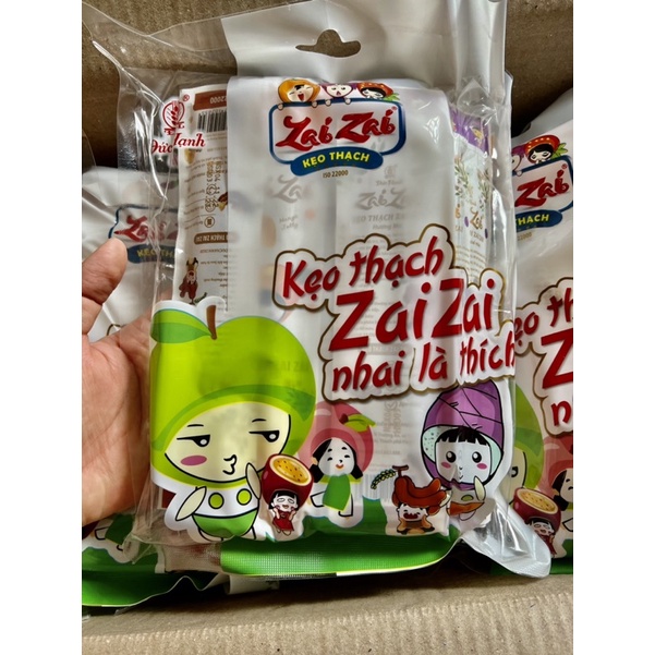 Thạch Zaizai Đức Hạnh Túi 700 gr mix vị trái cây
