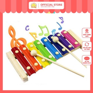 Nhạc cụ đàn gõ xylophone 8 thanh cho bé