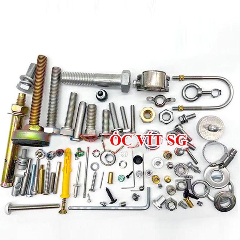 Combo 10 Vít tự khoan bằng thép đen không gỉ M4 KA đầu phẳng lõm chữ thập