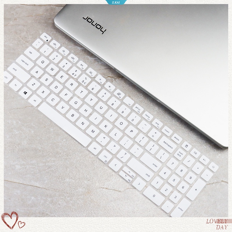 Tấm Lót Bảo Vệ Bàn Phím Máy Tính Bằng Silicon 15.6 Inch Tiện Dụng Cho Dell 15 3000 3515 5510 3511 3510 7510 3520 15Pro-5518 Vostro 5510