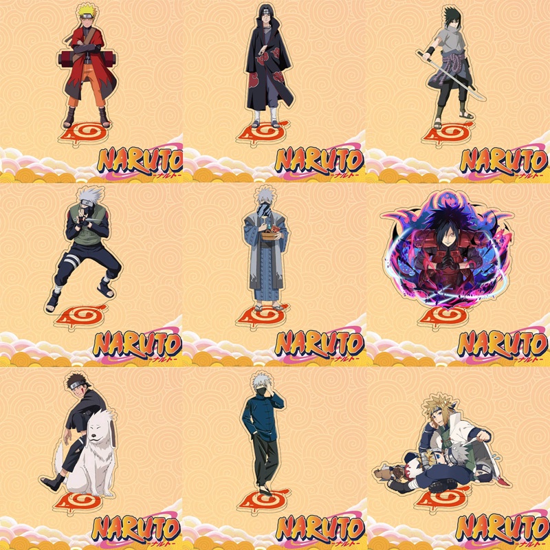 Mô Hình Nhân Vật Anime Naruto Bằng Acrylic Để Bàn Trang Trí