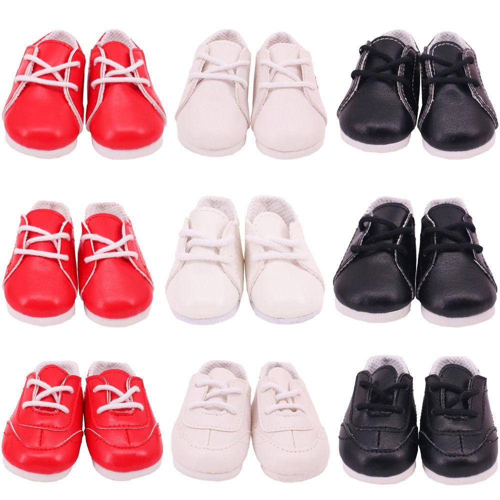 CHOOKEY Giày Thể Thao Da PU 9 Kiểu 20cm Tự Làm Cho Búp Bê 20cm
