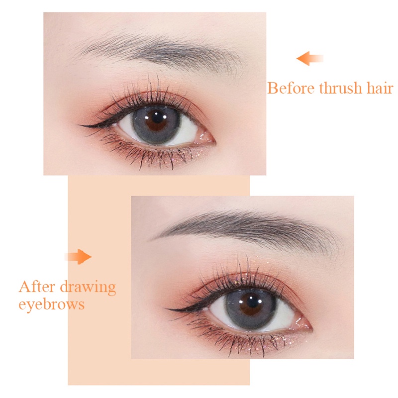 Bút Kẻ Lông Mày 6 Màu Tùy Chọn Chống Nước Chống Mồ Hôi Lâu Trôi Tiện Dụng