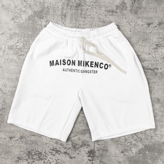 Quần short Mikenco unisex Polyester co dãn, thoáng mát 3 màu