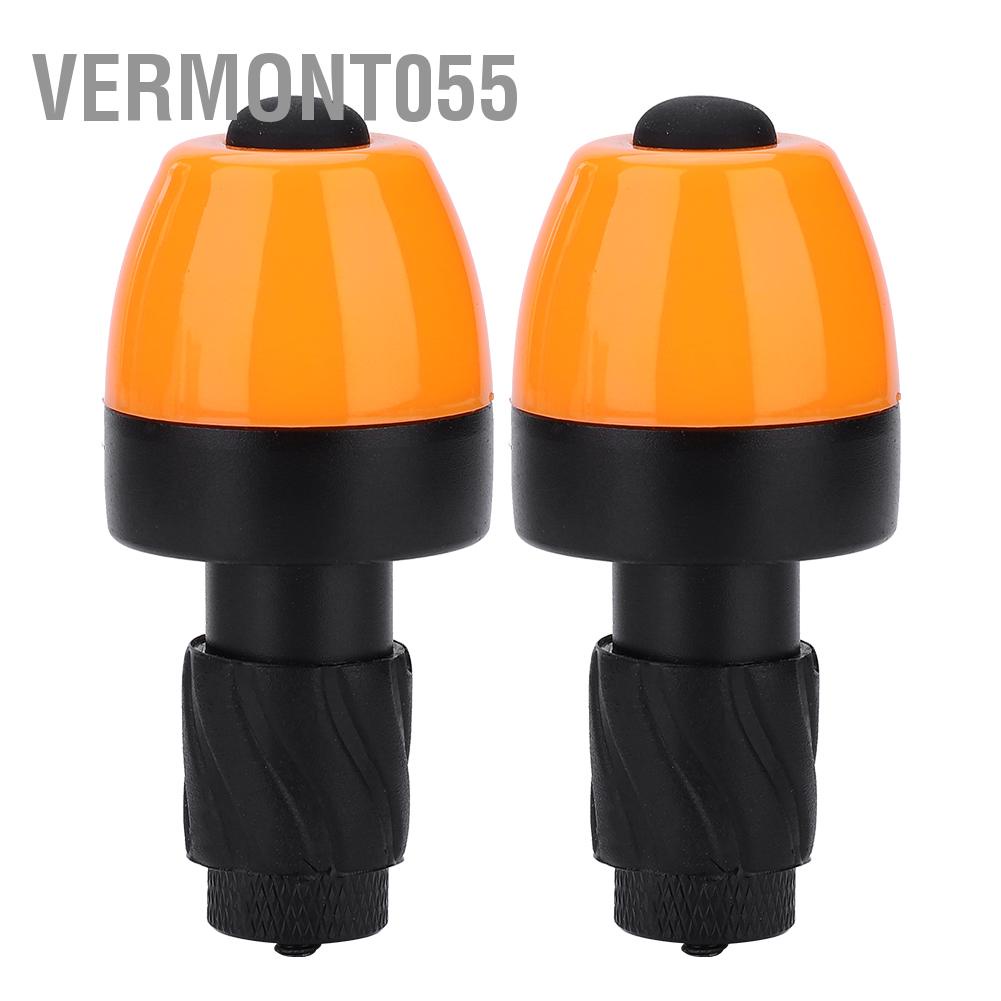 Có thể bán buôn 1 Xe Đạp Tay Cầm Thanh Cấp Đèn LED Cắm Nhan Cảnh Báo An Toàn Vermont055 Hàng giao ngay