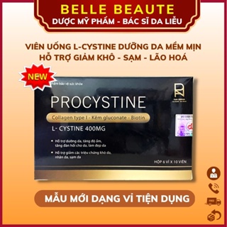 Viên uống đẹp da procystine chứa l-cystine 400mg hỗ trợ dưỡng trắng - ảnh sản phẩm 1