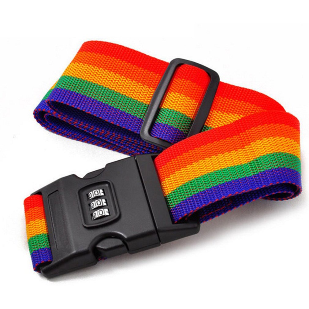 ✿vivi✿Outdoor Travel Luggage Belt Strap Suitcase Tie Down Security Safety Belt