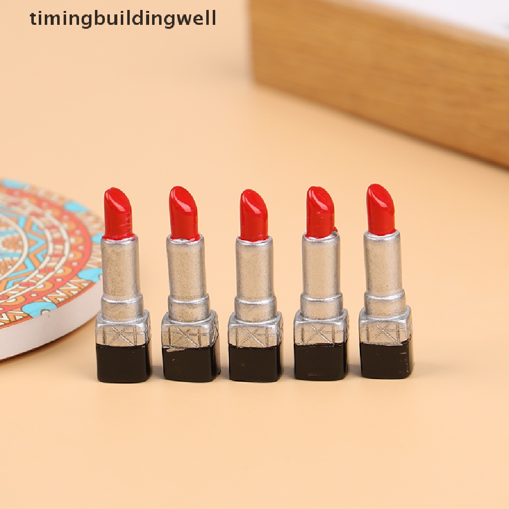 Set 5 Mô Hình Môi Mỹ Phẩm Tỉ Lệ 1: 12 Trang Trí Nhà Búp Bê