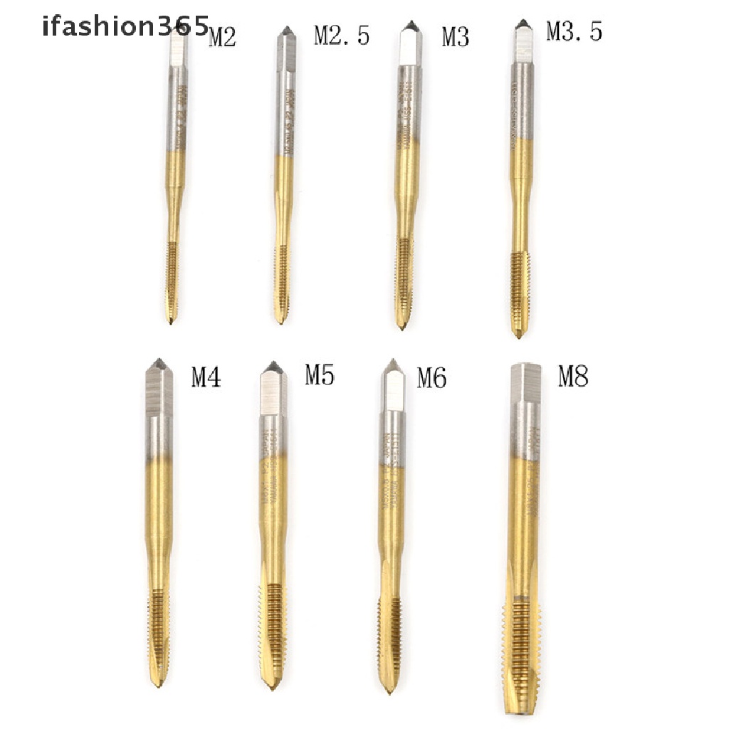 Mũi Khoan Xoắn Thẳng HSS M2 / M2.5 / M3 / M3.5 / M4 / M5 / M6 / M8 Chất Lượng Cao