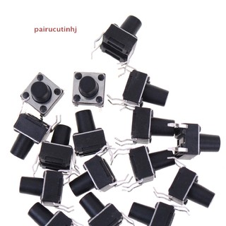 Set 50 Công Tắc Nút Nhấn Micro 4 Chấu 6 * 6 * 8mm