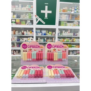 Son Dưỡng Môi Hữu Cơ EOS Lip Balm Mỹ trái cây