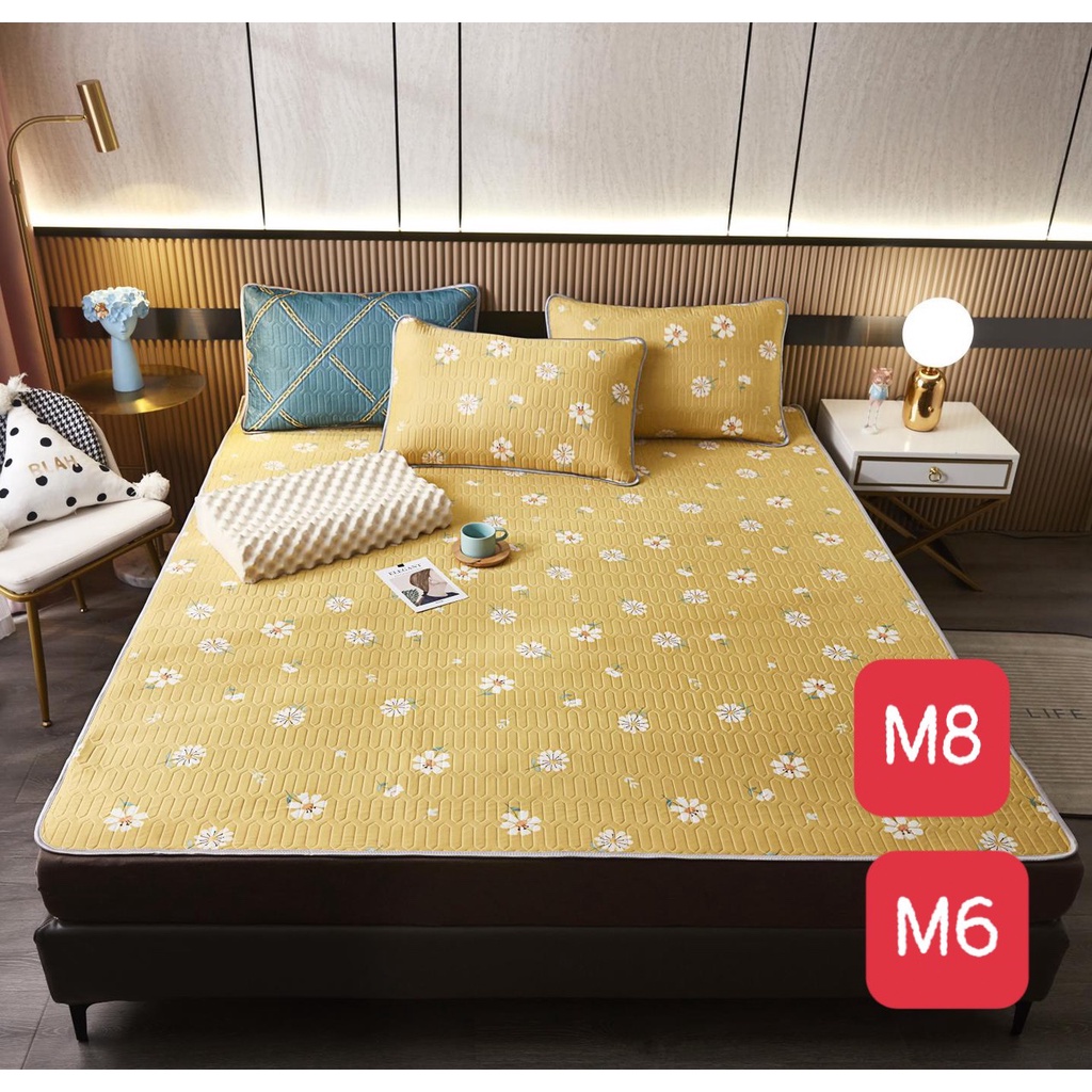 [loại 1] Chiếu cao su non,Chiếu điều hòa hàng loại 1- 1m6x2m,1m8x2m mẫu quả bơ