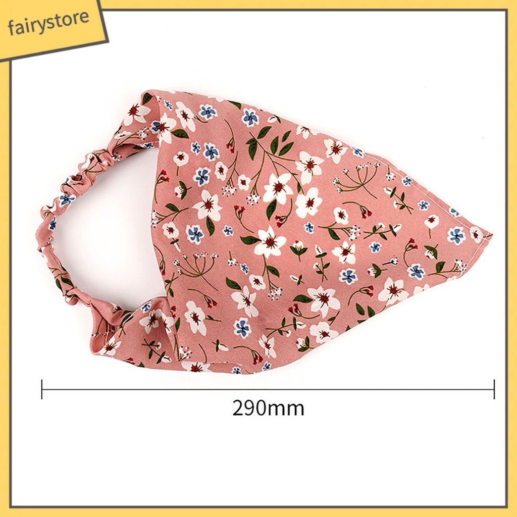 Khăn Quàng Cổ Polyester Bản Rộng In Họa Tiết Hoa Phong Cách Dành Cho Nữ [Fairy1] [Fairy1]