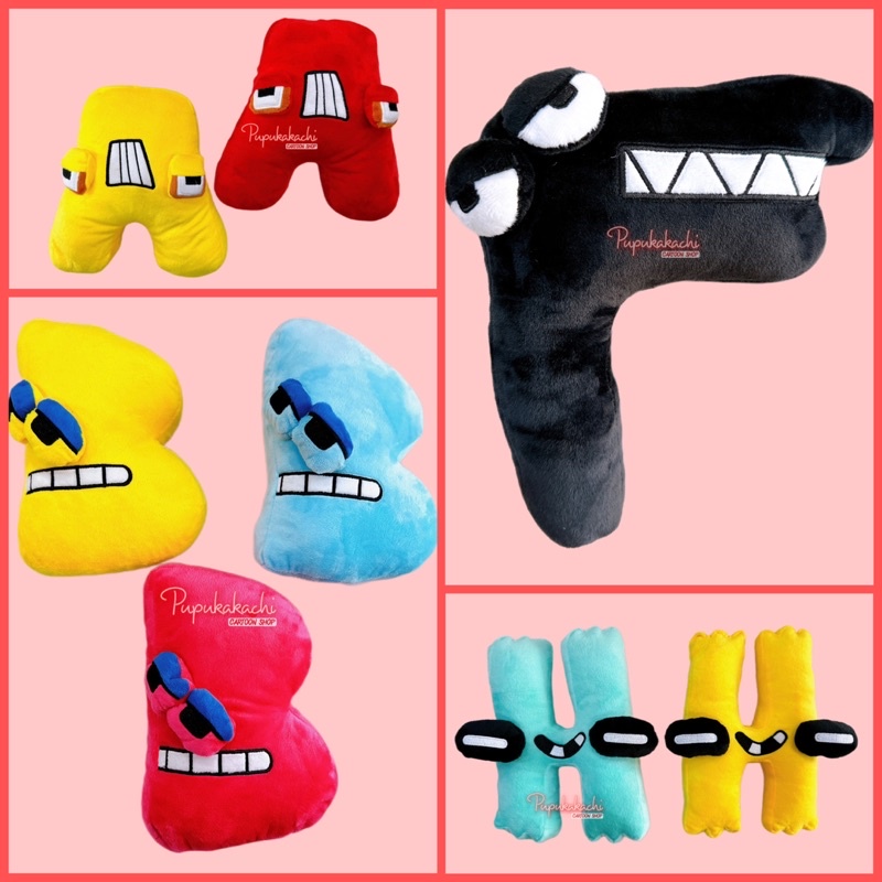 Gấu Bông Chữ Cái, Chữ Số Hot Hit Dễ Thương, Thú Bông Chữ Số Cho Bé