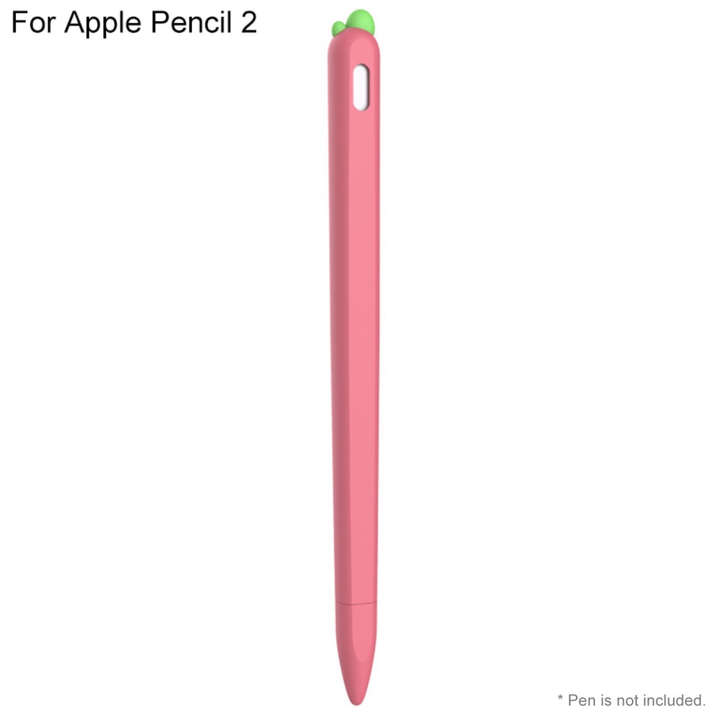 Vỏ bút cảm ứng LENOVO bằng silicon thiết kế hoạt hình thích hợp cho Apple Pencil 1 2