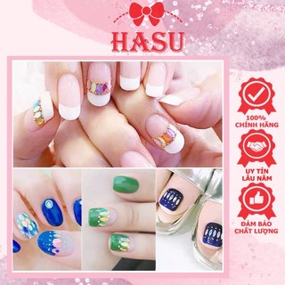 Set trang trí móng hạt gạo 12 màu