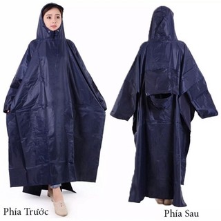 Áo mưa đôi cánh dơi vải dù da cá