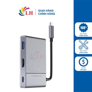 Cổng chuyển đổi HyperDrive 6-in-1 Gen2 USB-C Hub HD-G206 - Hàng chính hãng - Thiết kế tinh tế, nhiều cổng hỗ trợ