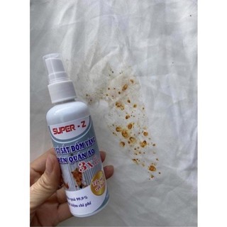 Chai xịt tẩy rỉ sét bám trên quần áo Super Z