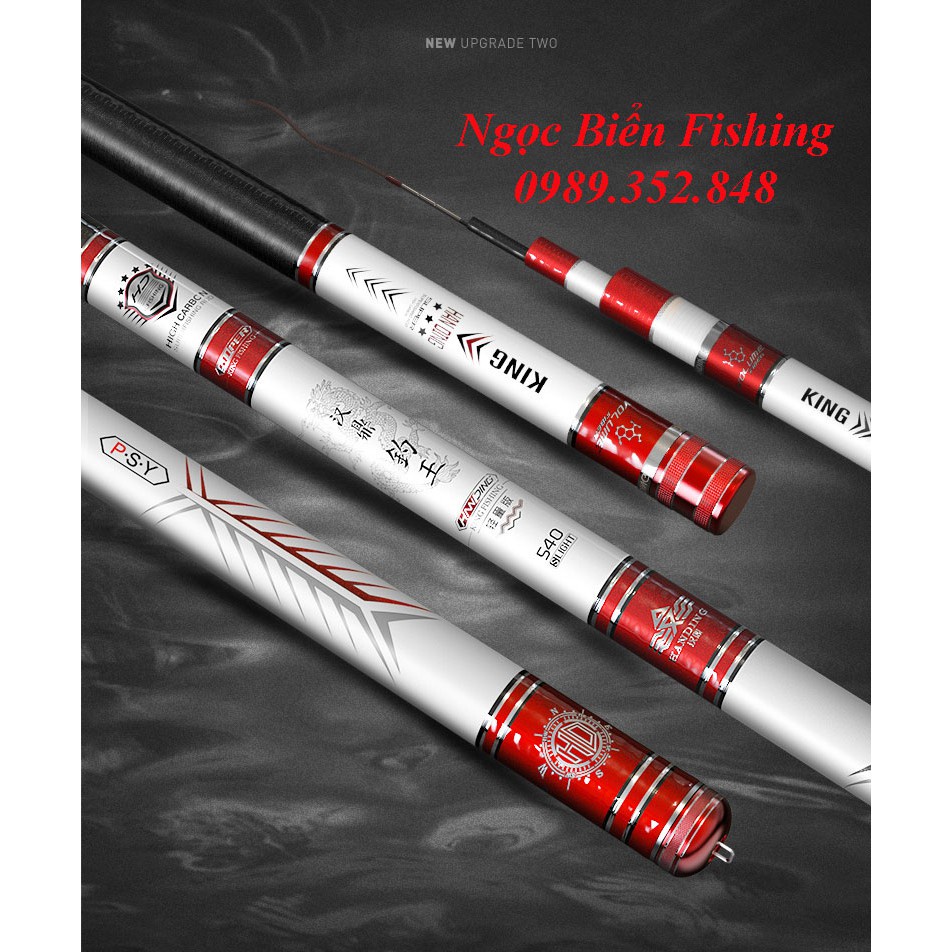 Cần câu tay Handing Điếu Vương - carbon cao cấp