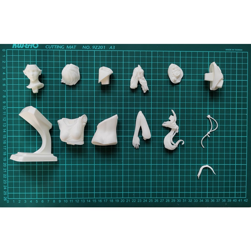 Bộ Mô Hình Nhân Vật Ga-Ra Bằng Nhựa Resin Không Sơn Aphrodite 0 Tỉ Lệ 1 / 6