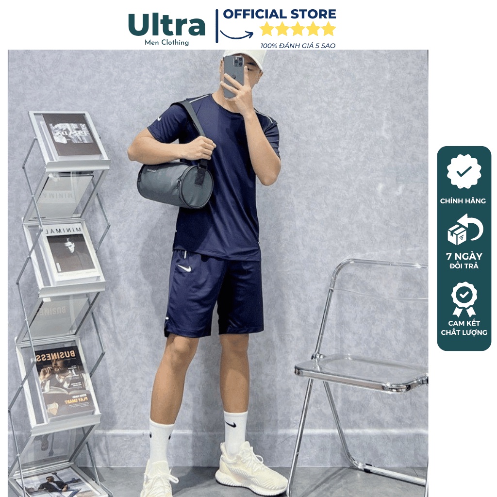 Bộ đồ thể thao nam cao cấp mùa hè Adidas Hàng Hiệu Ultra Men UM626 Đồ bộ nam phom chuẩn đẹp hàng xịn chất mát 2023